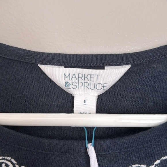 Market and Spruce Adelisa Embroidered Linen Blend
Knit Tank - Picture 4 of 5